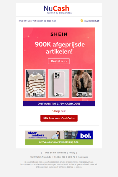 900K afgeprijsde artikelen bij SHEIN!