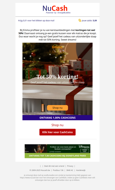 Tot 50% korting bij Emma