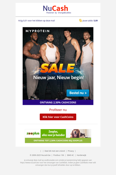 Nieuw jaar, nieuw begin!