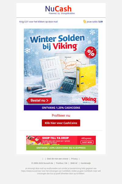 Winter solden bij Viking!