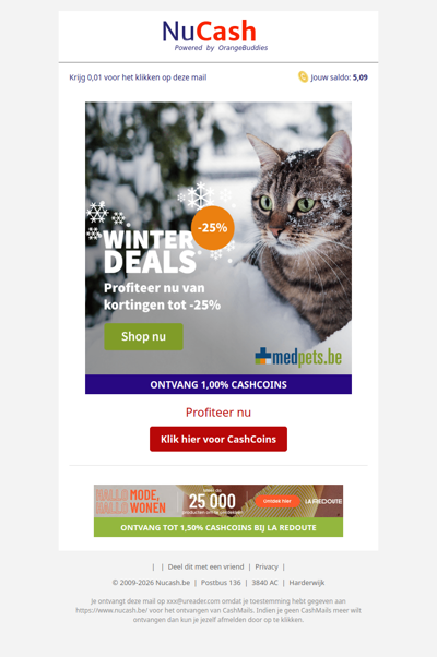 Tot 25% korting bij Medpets!