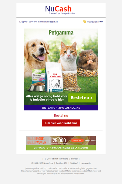 Alles wat je nodig hebt, vind je bij PetGamma!