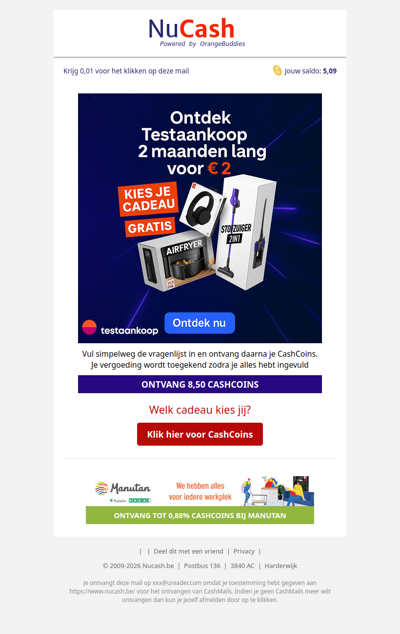 Gratis cadeaus voor wdqd!