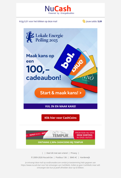 Win een 100,- cadeaubon!