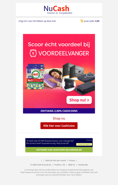 Scoor echt voordeel bij Voordeelvanger!