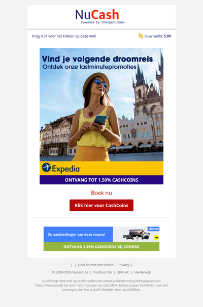 20% korting bij Expedia!