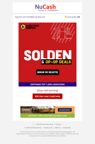 Solden bij Electro Depot!