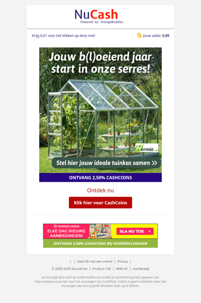 Stel jouw ideale tuinkas samen