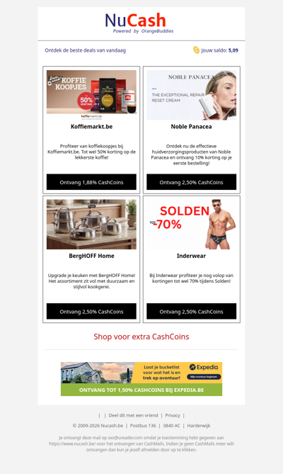 4 nieuwe deals als start van je weekend!