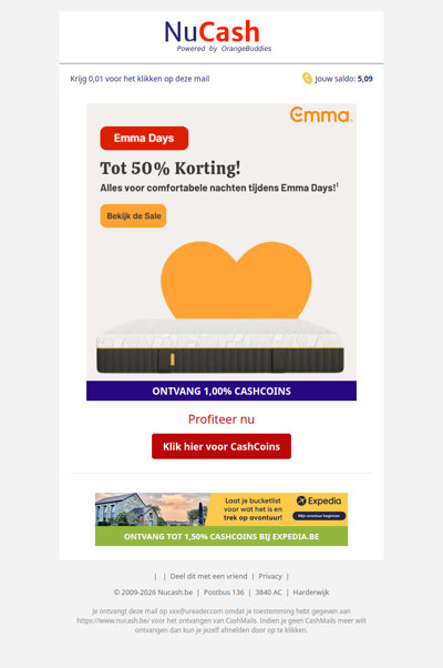 Tot 50% korting tijdens Emma Days!