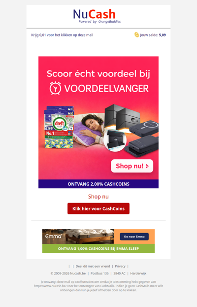 Scoor echt voordeel bij Voordeelvanger!
