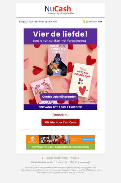 Vier de liefde met Hallmark!