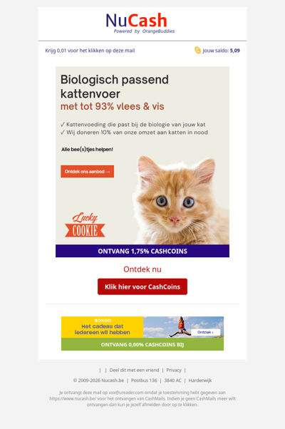 Biologisch kattenvoer dat past bij jouw kat!