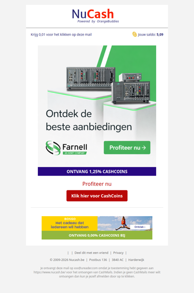 Ontdek de beste aanbiedingen bij Farnell!