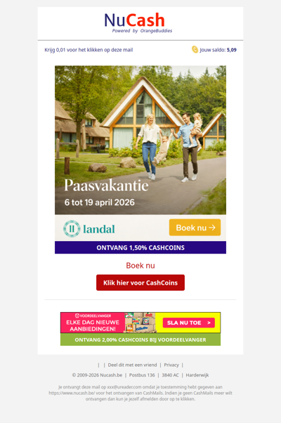 Vier de paasvakantie bij Landal GreenParks!