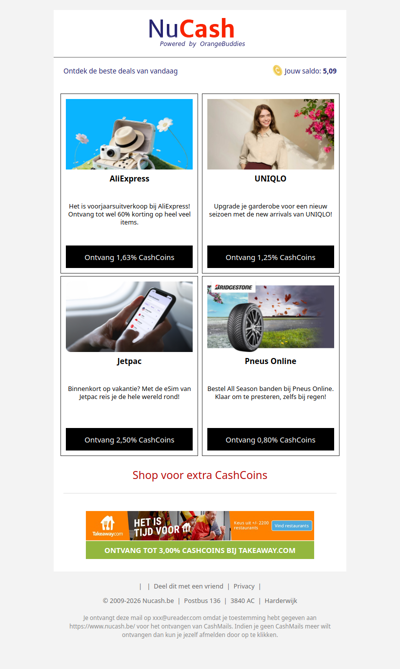 Goed begin van je week met 4 nieuwe deals