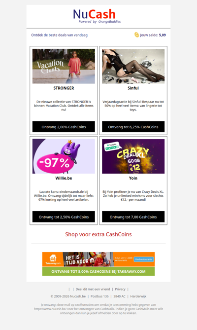 Geweldige deals om jouw weekend te vieren!