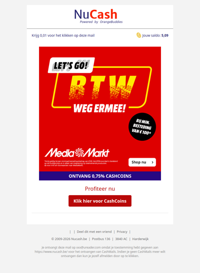 BTW weg ermee bij MediaMarkt!