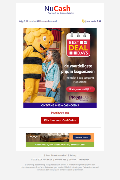 Best Deal Days bij Plopsaland!