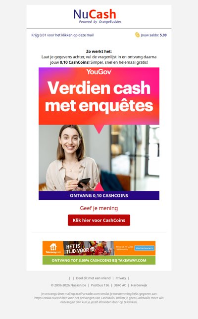 Verdien geld met jouw mening!