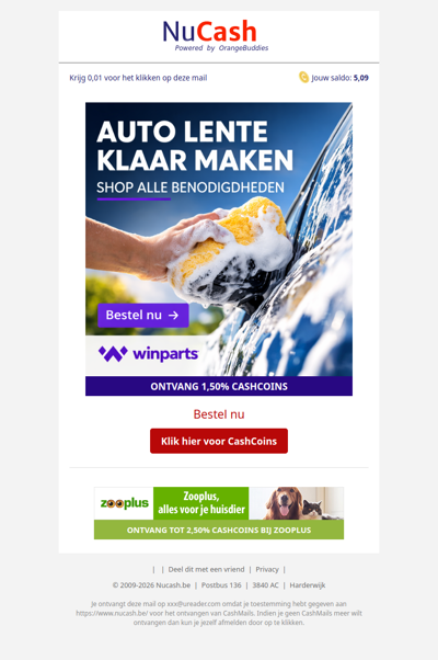 Maak je auto lenteklaar!