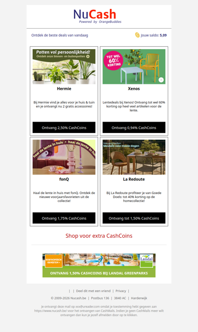 Maak je huis & tuin klaar voor de lente met deze 4 deals!