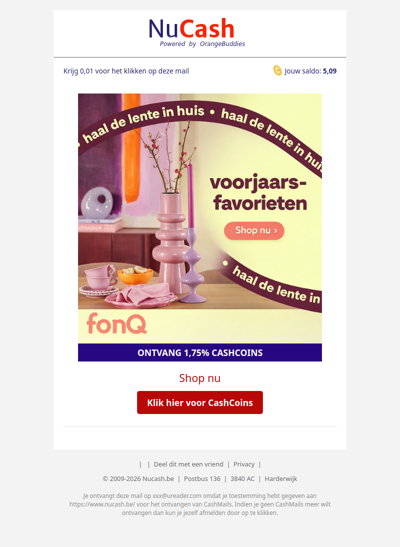 Ontdek de voorjaarsfavorieten bij fonQ!