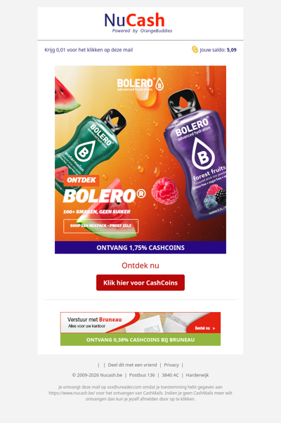 Ontdek de smaken van Bolero!