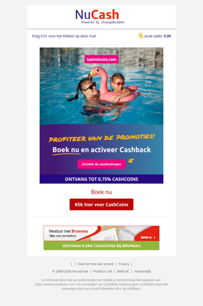 Profiteer van promoties bij lastminute.com!