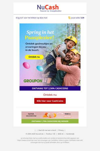 Spring in het paasplezier met Groupon!