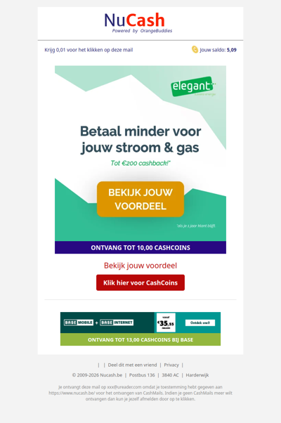Betaal minder voor jouw stroom & gas!