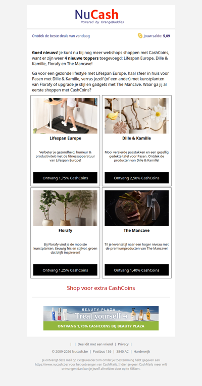 Ontdek deze 4 nieuwe deals van de week!