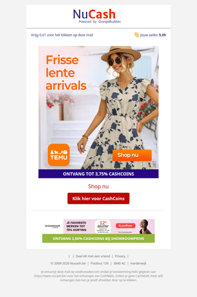 Frisse lente arrivals bij Temu!