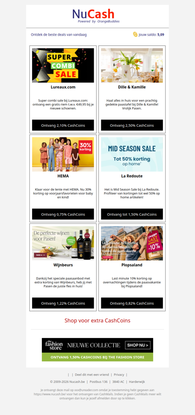 Deze geweldige lente deals mag je niet missen!