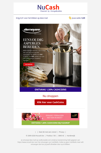 Eenvoudig asperges bereiden met 40 EUR korting!