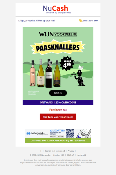 Profiteer van paasknallers bij Wijnvoordeel!