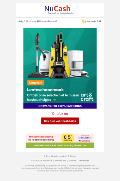 Alles voor de lenteschoonmaak bij Art & Craft