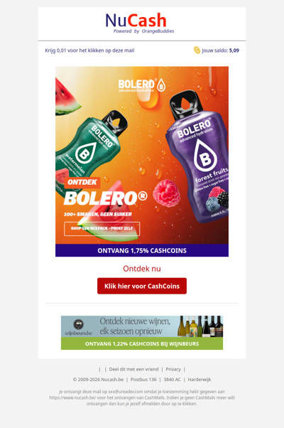 Ontdek de smaken van Bolero!