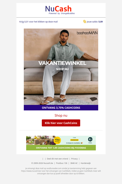 Ontdek de vakantiewinkel van boohooMAN!