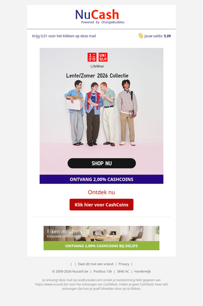 Ontdek de nieuwe collectie bij UNIQLO