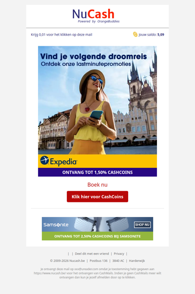 20% korting bij Expedia!