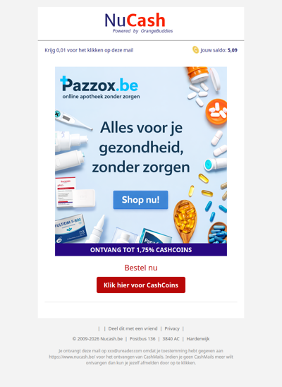 Alles voor je gezondheid, zonder zorgen!