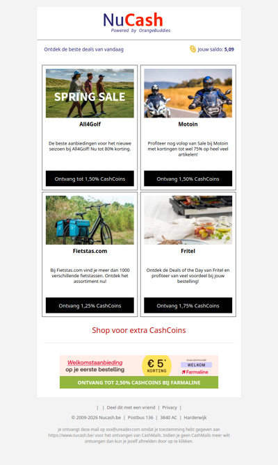 Ontdek deze 4 nieuwe deals van de week