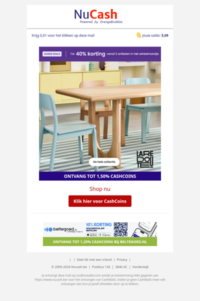 Goede Deals bij La Redoute: tot 40% korting vanaf 2 items!