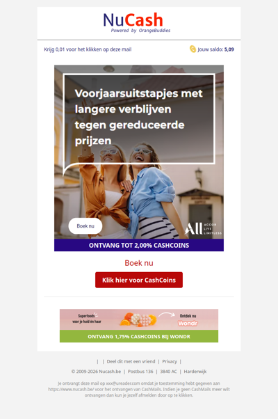 Voorjaarsuitstapjes tegen gereduceerde prijzen bij All Accor!