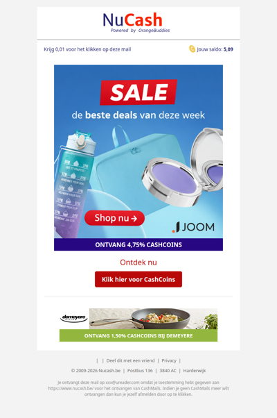 Bekijk alle deals bij Joom!