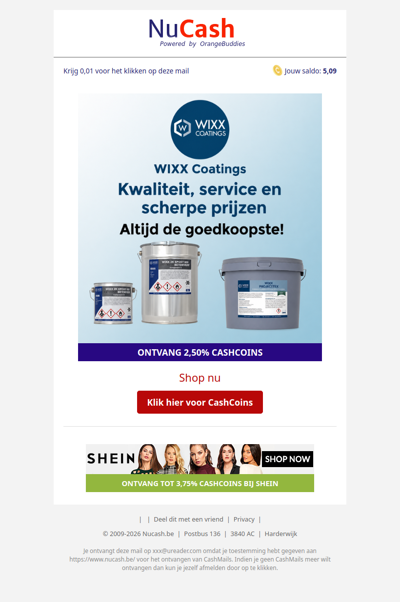 Kwaliteit, service en scherpe prijzen bij Wixx Coatings!