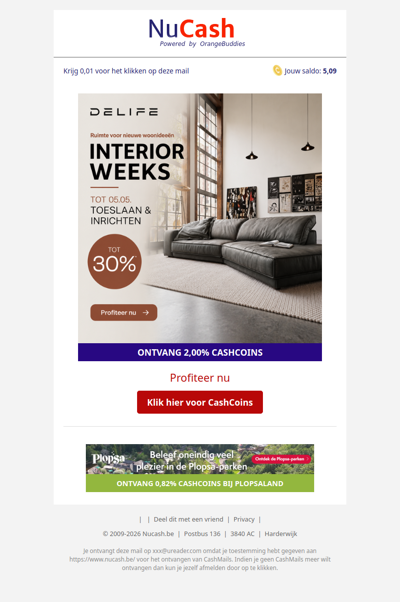 Interior weeks bij Delife: tot 30% korting!