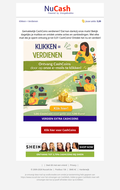 wdqd, eenvoudig meer CashCoins verdienen!
