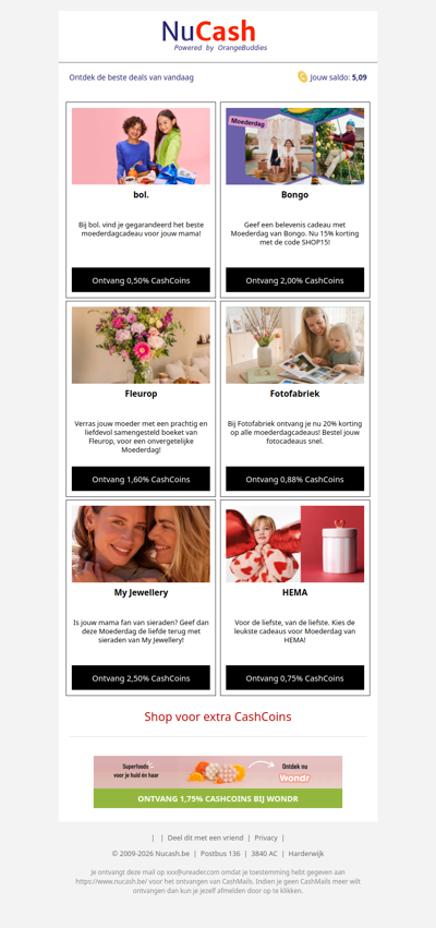 Verras jouw mama met deze geweldige Moederdag Deals!